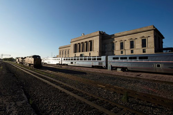 Omahas historic Burlington train station has repurposed